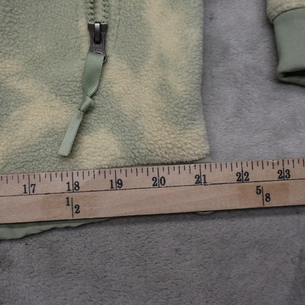 North Face Jacket Mens Medium Green‎ Camo Denali 2 Fleece Full Zip Winter RARE